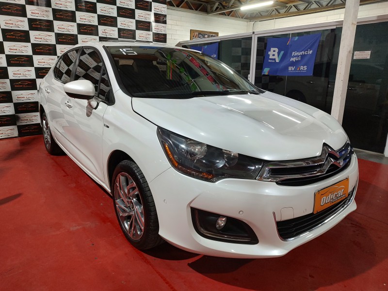 C4 LOUNGE 1.6 EXCLUSIVE 16V TURBO FLEX 4P AUTOMÁTICO