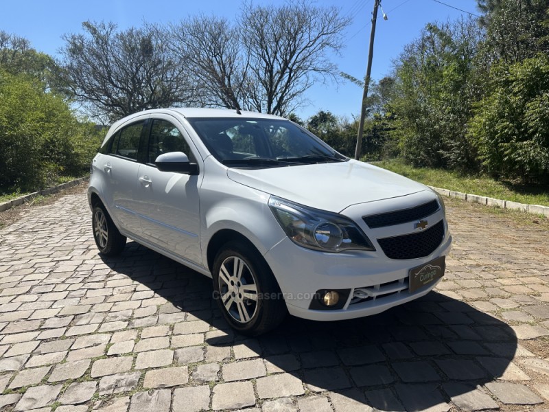AGILE 1.4 MPFI LTZ 8V FLEX 4P MANUAL - 2013 - NOVA PRATA