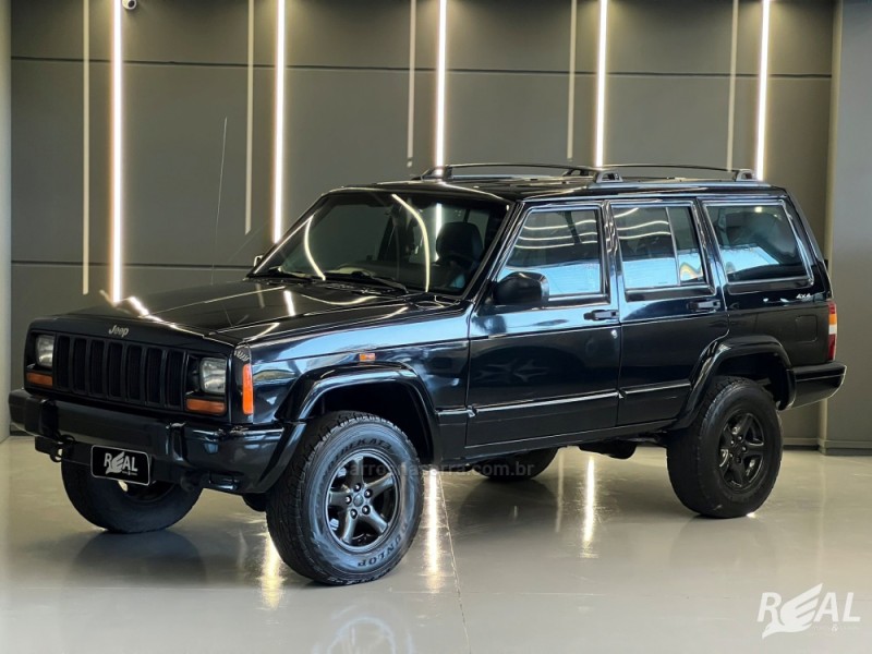 CHEROKEE 4.0 SPORT 4X4 12V GASOLINA 4P MANUAL - 2000 - SAPIRANGA