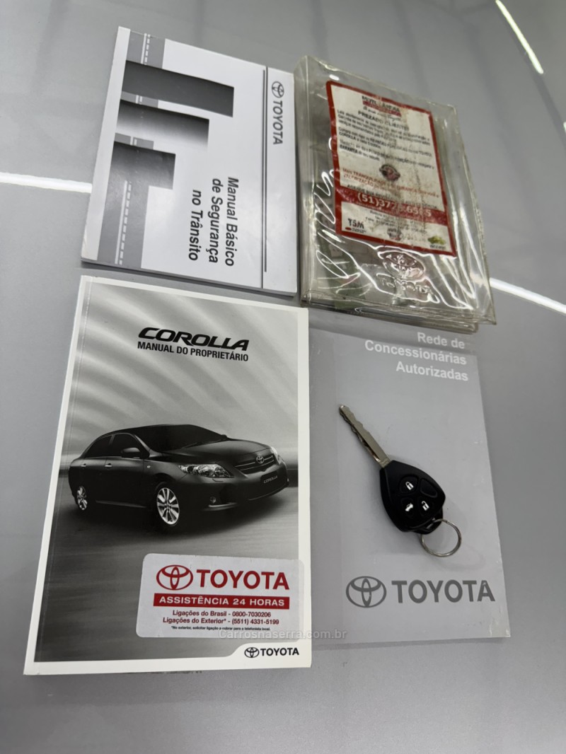COROLLA 1.8 XEI 16V FLEX 4P AUTOMÁTICO - 2010 - ENCANTADO