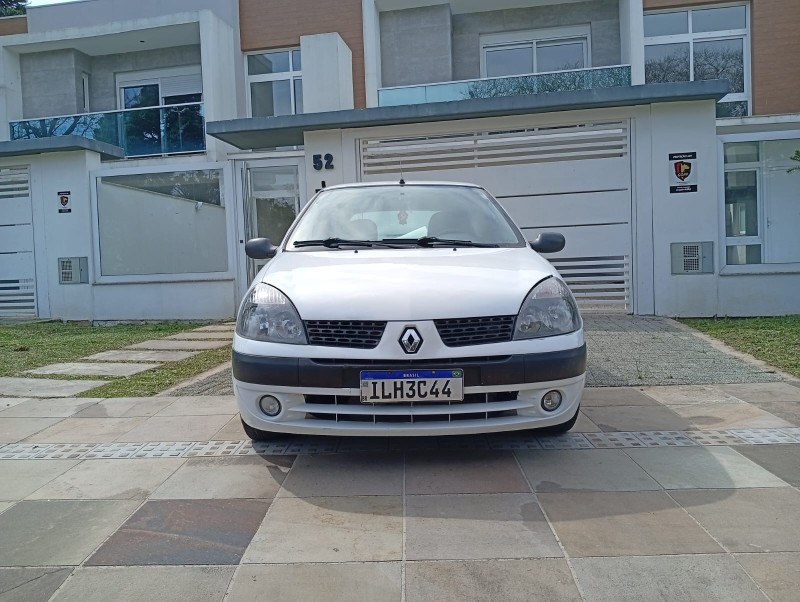 CLIO 1.0 AUTHENTIQUE 8V GASOLINA 2P MANUAL - 2004 - FARROUPILHA