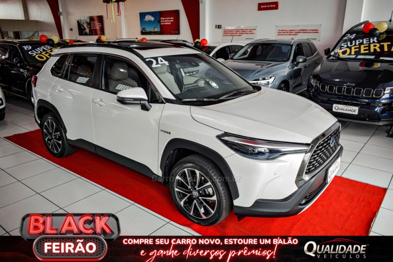 corolla 1.8 cross xrx 16v hibrido 4p automatico 2024 santa cruz do sul