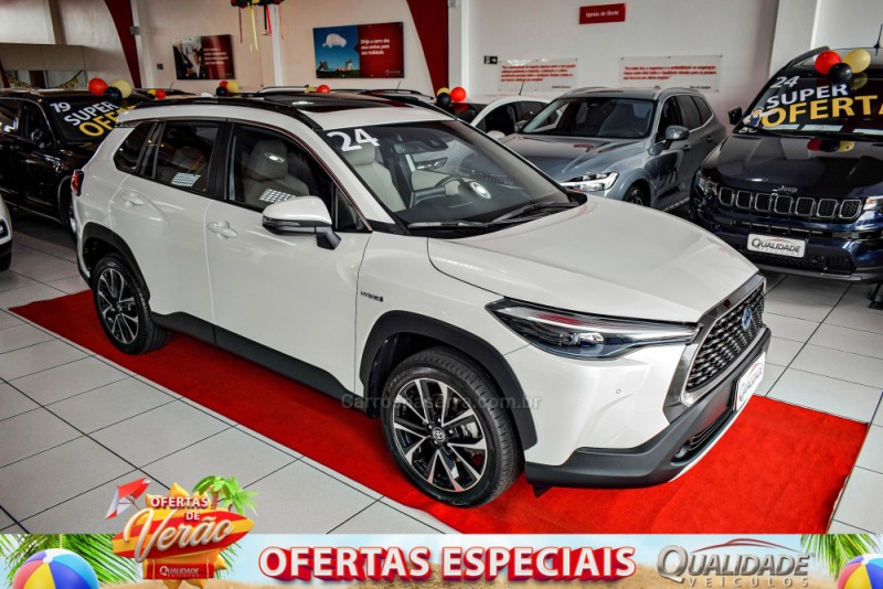corolla 1.8 cross xrx 16v hibrido 4p automatico 2024 santa cruz do sul