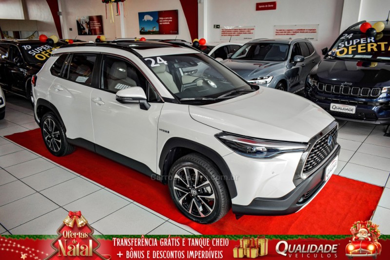 corolla 1.8 cross xrx 16v hibrido 4p automatico 2024 santa cruz do sul