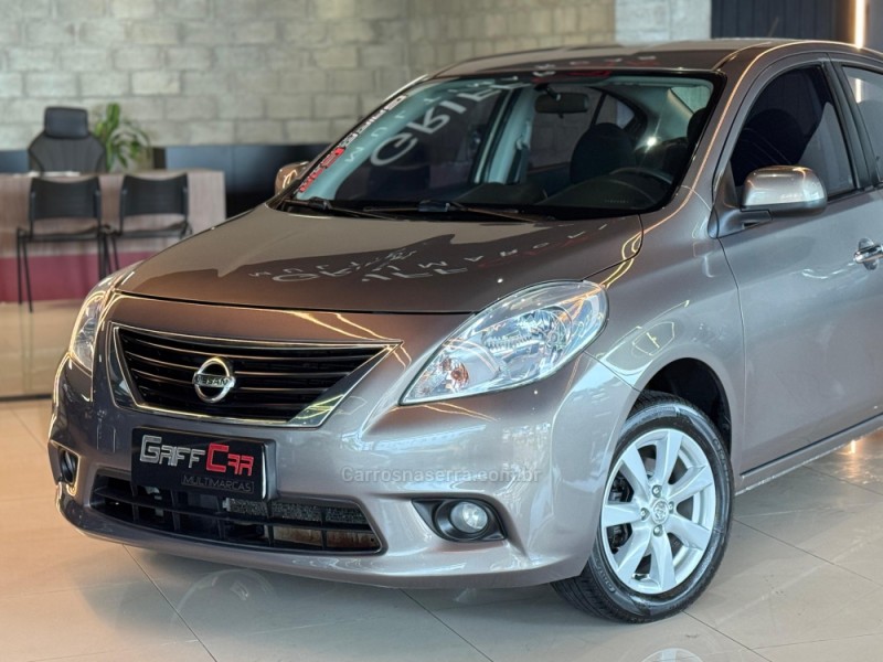 VERSA 1.6 16V FLEX SL 4P MANUAL - 2012 - DOIS IRMãOS