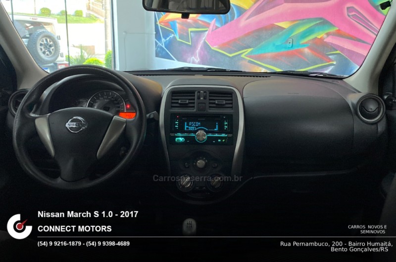 MARCH 1.0 S 12V FLEX 4P MANUAL - 2017 - BENTO GONçALVES