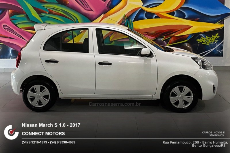 MARCH 1.0 S 12V FLEX 4P MANUAL - 2017 - BENTO GONçALVES
