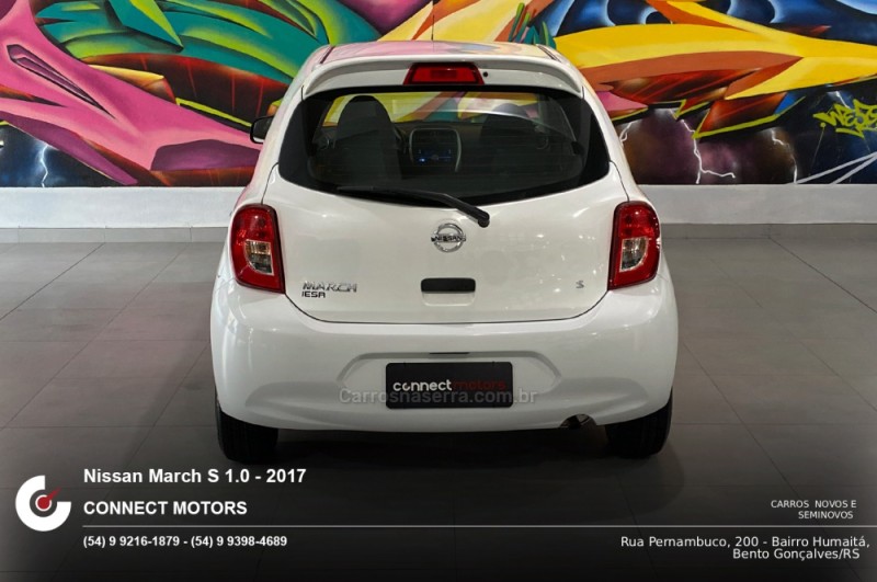 MARCH 1.0 S 12V FLEX 4P MANUAL - 2017 - BENTO GONçALVES