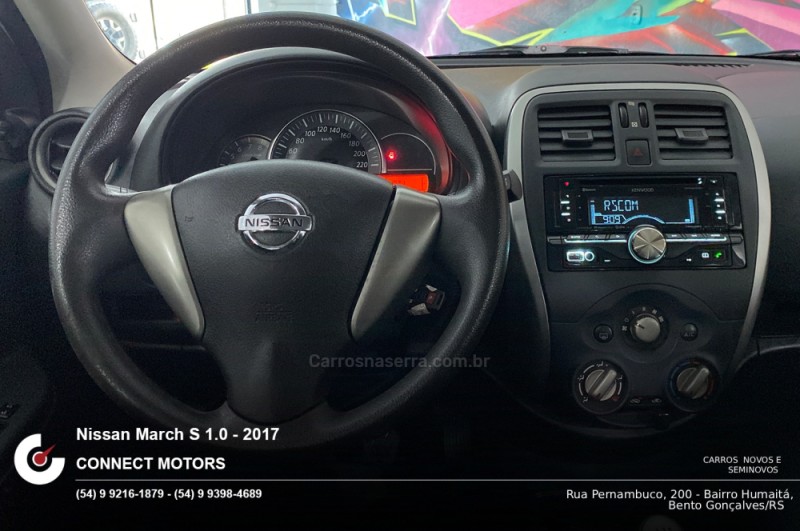 MARCH 1.0 S 12V FLEX 4P MANUAL - 2017 - BENTO GONçALVES