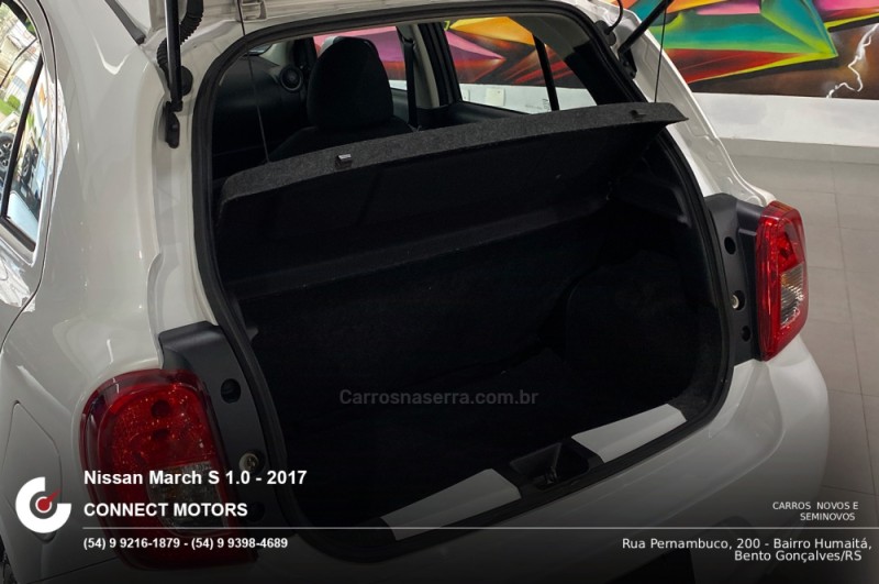MARCH 1.0 S 12V FLEX 4P MANUAL - 2017 - BENTO GONçALVES