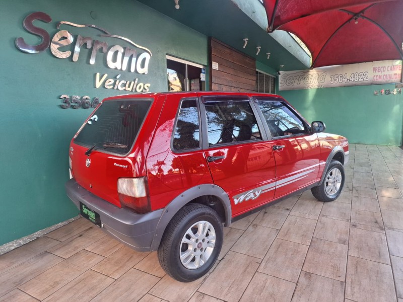 UNO 1.0 WAY 8V FLEX 4P MANUAL - 2012 - DOIS IRMãOS