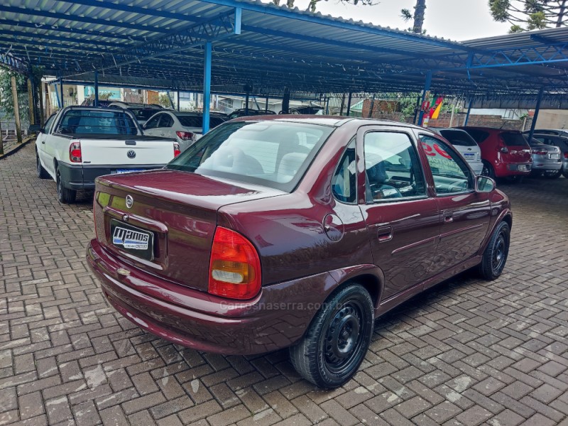CORSA 1.6 MPFI GLS SEDAN 16V GASOLINA 4P MANUAL - 1999 - CANELA