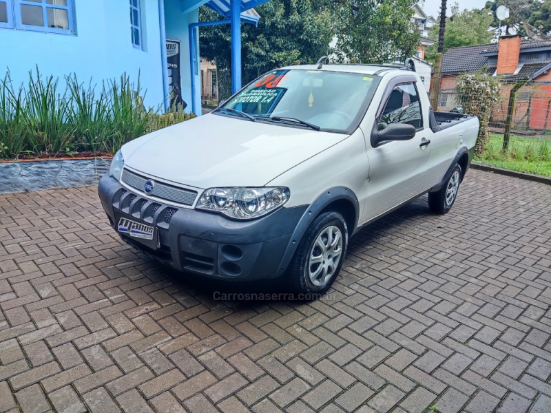 strada 1.4 mpi trekking cs 8v flex 2p manual 2008 canela
