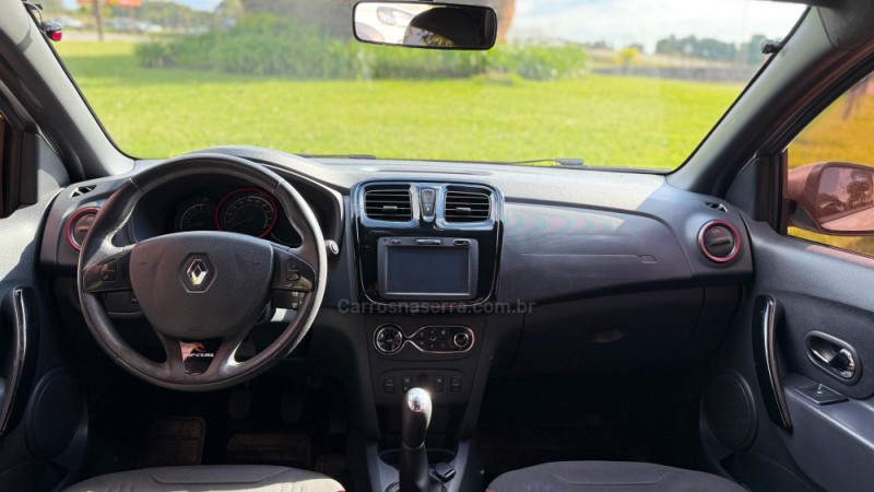 SANDERO 1.6 STEPWAY RIP CURL 8V FLEX 4P MANUAL - 2016 - CAXIAS DO SUL