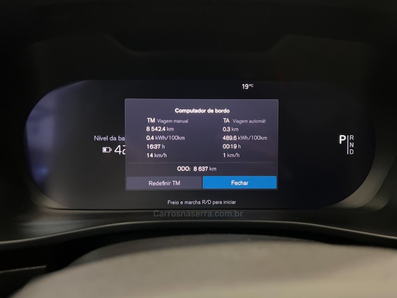 XC 40 P6 RECHARGE ELETRIC PLUS 4P AUTOMÁTICO - 2023 - FLORES DA CUNHA