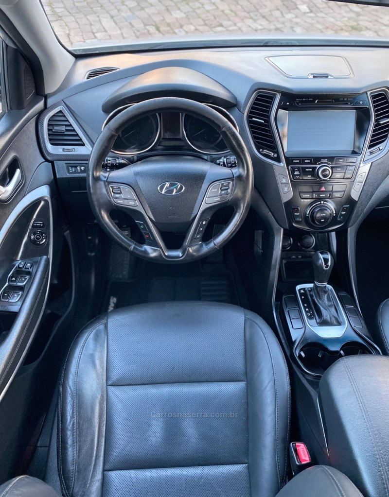 SANTA FÉ 3.3 MPFI 4X4 V6 270CV GASOLINA 4P AUTOMÁTICO - 2016 - VENâNCIO AIRES