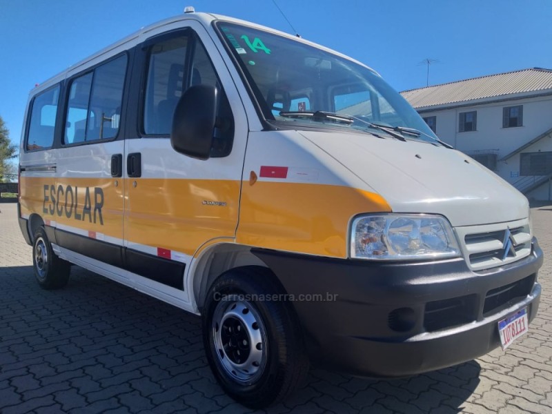 JUMPER 2.3 MINIBUS 16V TURBO INTERCOOLER DIESEL 4P MANUAL - 2014 - CAXIAS DO SUL