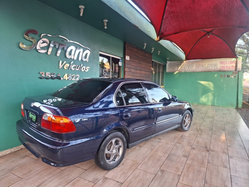 CIVIC 1.6 LX 16V GASOLINA 4P AUTOMÁTICO - 1999 - DOIS IRMãOS