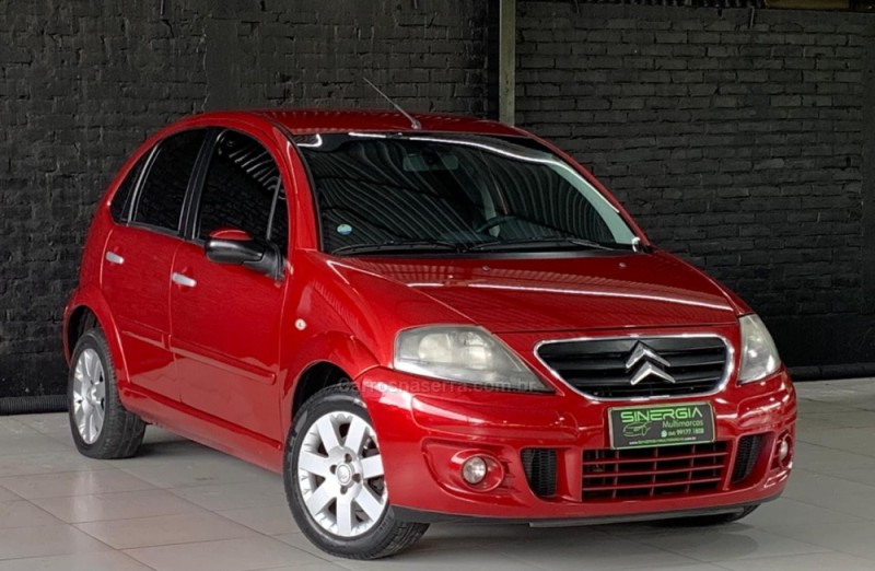 C3 1.4 I EXCLUSIVE 8V FLEX 4P MANUAL - 2012 - CAXIAS DO SUL