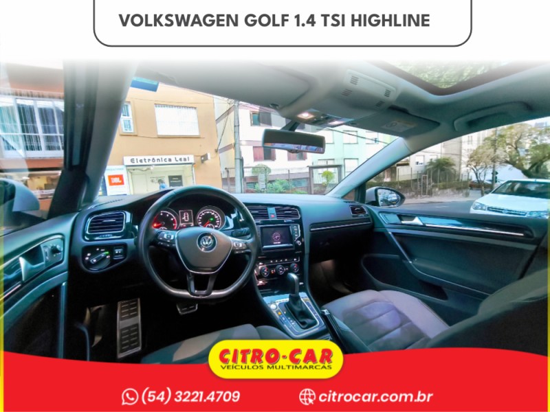 GOLF 1.4 TSI HIGHLINE 16V GASOLINA 4P AUTOMÁTICO - 2015 - CAXIAS DO SUL