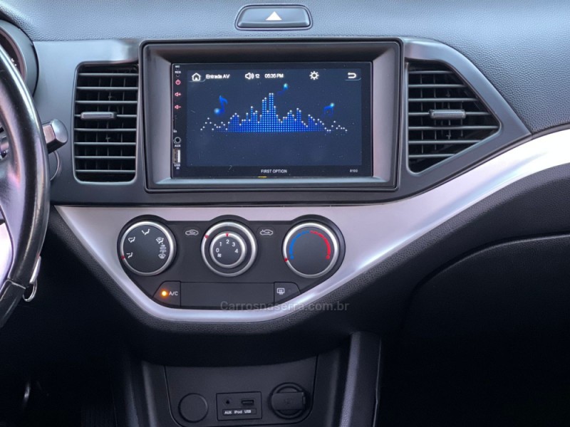 PICANTO 1.0 EX 12V GASOLINA 4P AUTOMÁTICO - 2015 - ESTâNCIA VELHA