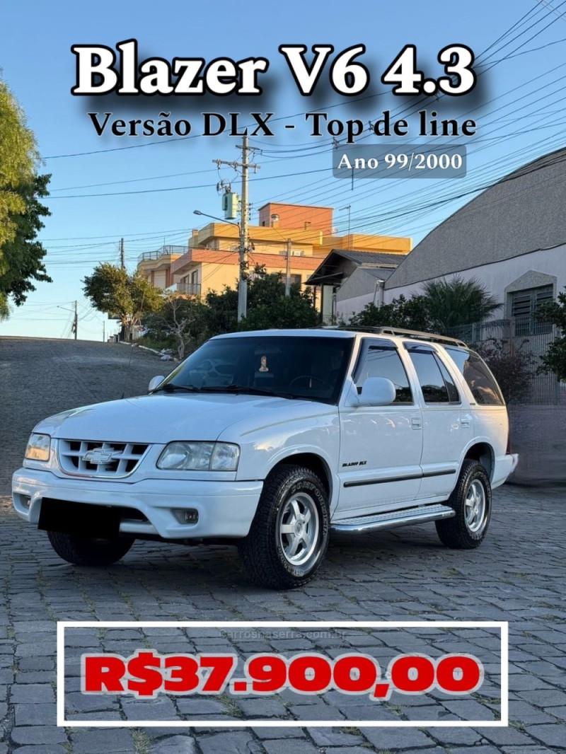 BLAZER 4.3 SFI DLX EXECUTIVE 4X2 V6 12V GASOLINA 4P MANUAL