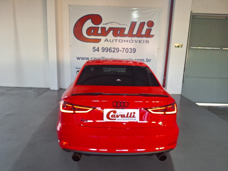 A3 1.8 TFSI SEDAN AMBITION 20V 180CV GASOLINA 4P AUTOMÁTICO - 2015 - CAXIAS DO SUL