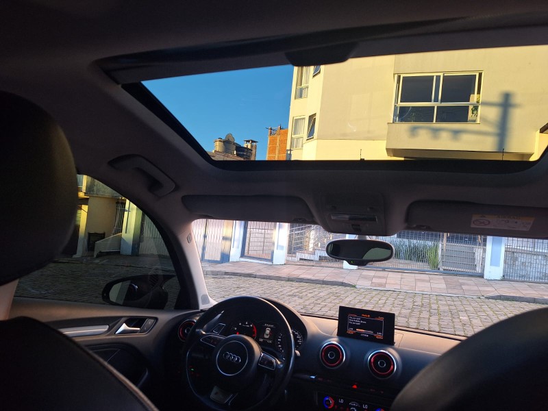 A3 1.8 TFSI SEDAN AMBITION 20V 180CV GASOLINA 4P AUTOMÁTICO - 2015 - CAXIAS DO SUL