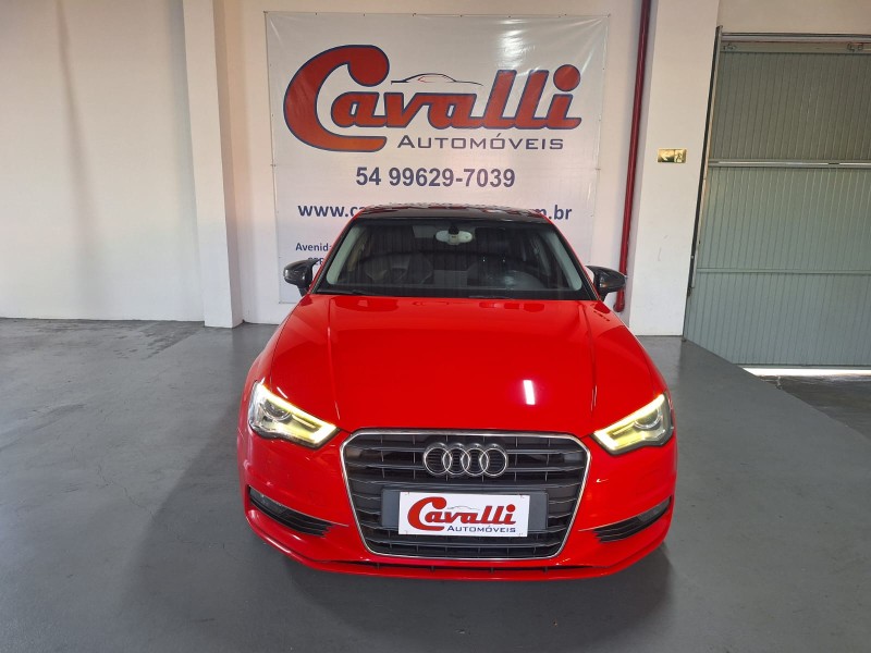 A3 1.8 TFSI SEDAN AMBITION 20V 180CV GASOLINA 4P AUTOMÁTICO - 2015 - CAXIAS DO SUL