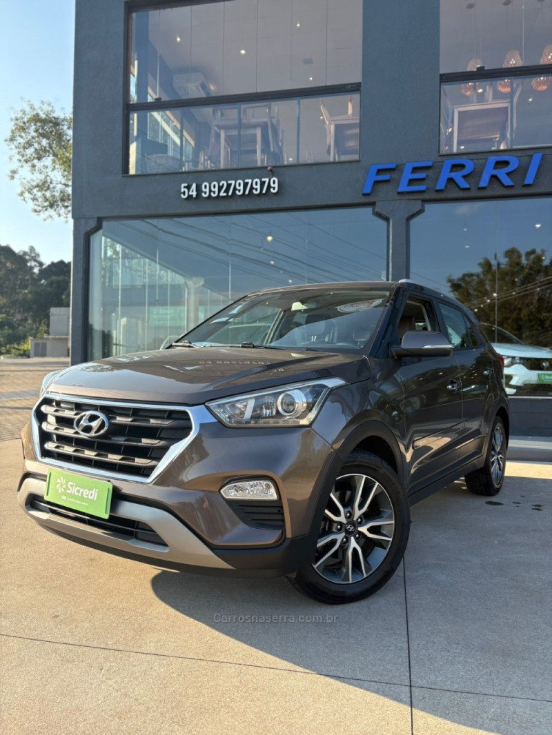 CRETA 2.0 16V FLEX PRESTIGE AUTOMÁTICO - 2018 - GARIBALDI