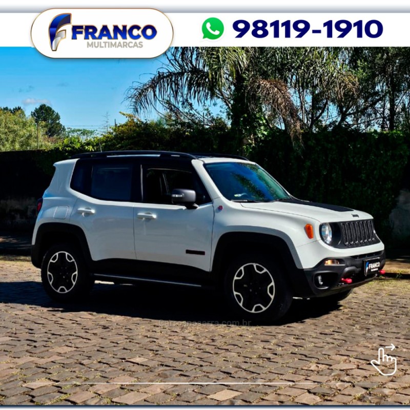 RENEGADE 2.0 16V TURBO DIESEL TRAILHAWK 4P 4X4 AUTOMÁTICO - 2016 - VACARIA