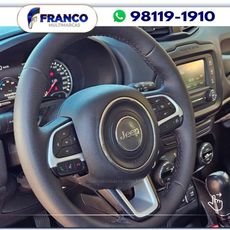 RENEGADE 2.0 16V TURBO DIESEL TRAILHAWK 4P 4X4 AUTOMÁTICO - 2016 - VACARIA