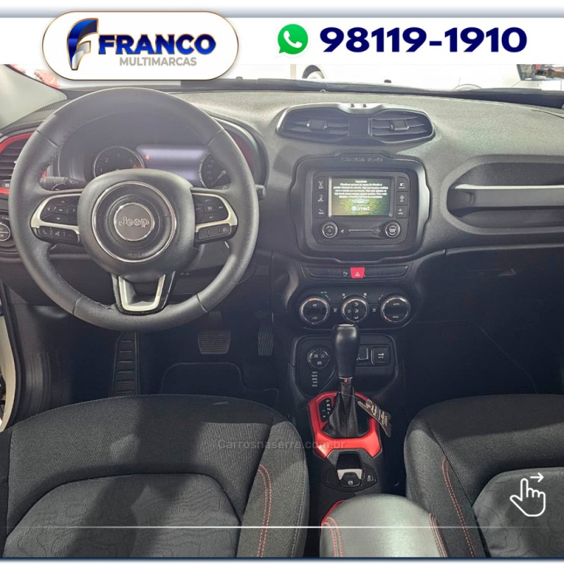 RENEGADE 2.0 16V TURBO DIESEL TRAILHAWK 4P 4X4 AUTOMÁTICO - 2016 - VACARIA