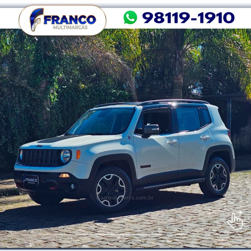 RENEGADE 2.0 16V TURBO DIESEL TRAILHAWK 4P 4X4 AUTOMÁTICO - 2016 - VACARIA