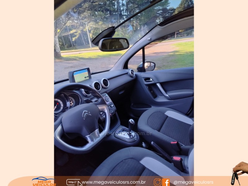 C3 1.6 EXCLUSIVE 16V FLEX 4P AUTOMÁTICO - 2015 - BENTO GONçALVES