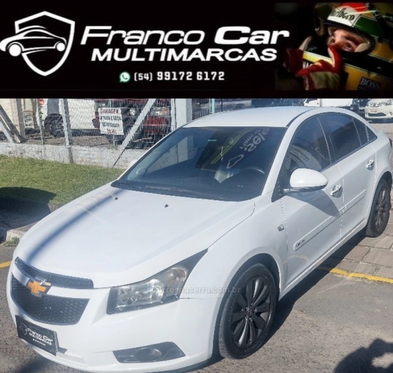cruze 1.8 ltz 16v flex 4p automatico 2013 caxias do sul
