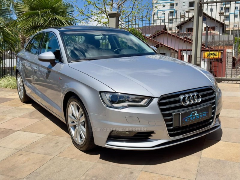 A3 2.0 TFSI SEDAN AMBITION 16V GASOLINA 4P S-TRONIC - 2016 - BENTO GONçALVES