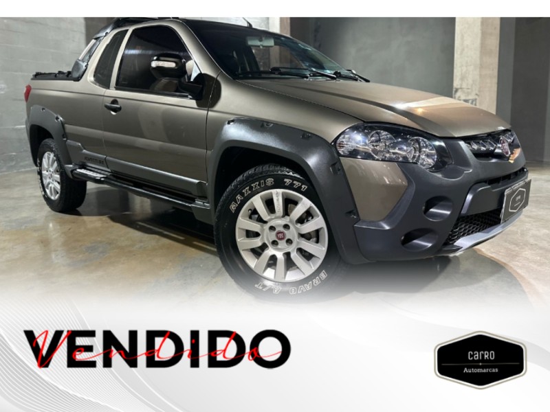 strada 1.8 mpi adventure ce 16v flex 2p automatizado 2016 caxias do sul