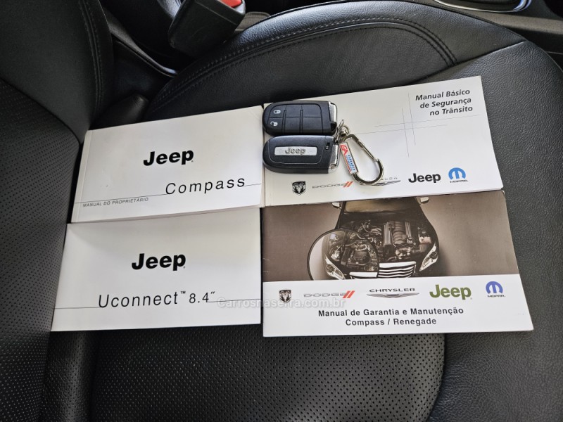 COMPASS 2.0 16V DIESEL LONGITUDE 4X4 AUTOMÁTICO - 2018 - TAPEJARA