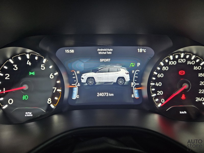 COMPASS 1.3 LONGITUDE T270 16V TURBO 4X2 FLEX 4P AUTOMÁTICO - 2024 - CAXIAS DO SUL