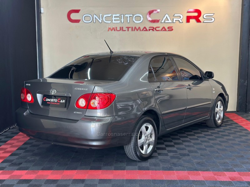 COROLLA 1.6 XLI 16V GASOLINA 4P AUTOMÁTICO - 2008 - NOVO HAMBURGO