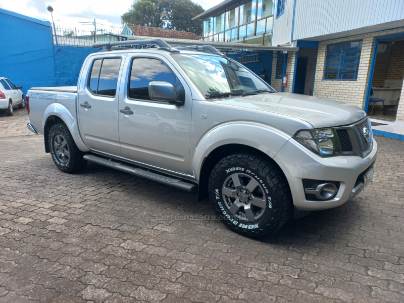 FRONTIER 2.5 SV ATTACK 4X2 CD TURBO ELETRONIC DIESEL 4P MANUAL - 2014 - CAXIAS DO SUL