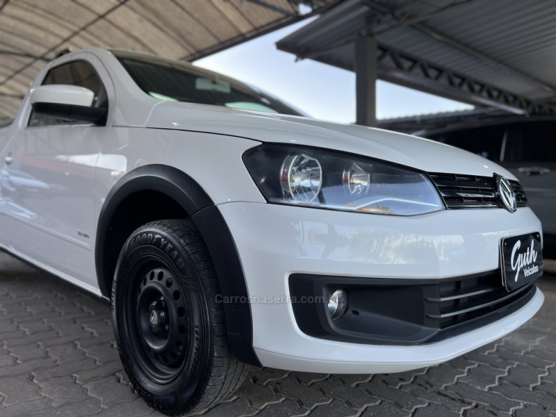 SAVEIRO 1.6 MI TREND CS 8V FLEX 2P MANUAL G.V - 2014 - BOM PRINCíPIO