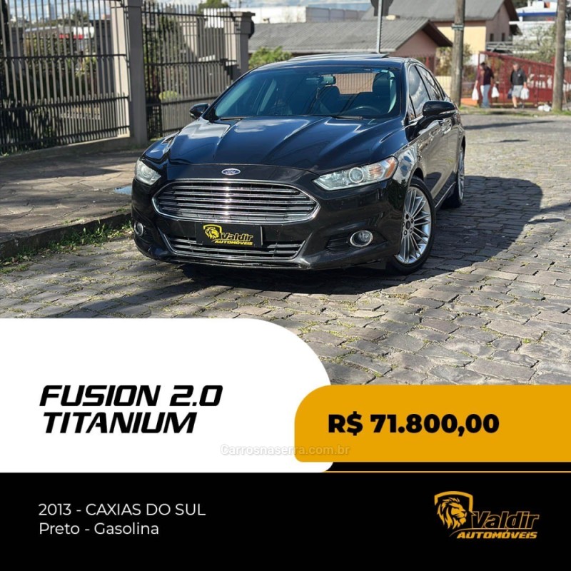 fusion 2.0 titanium gtdi ecoboost fwd gasolina 4p automatico 2013 caxias do sul