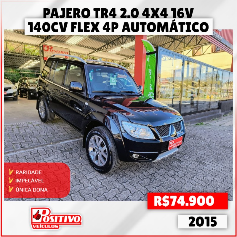 pajero tr4 2.0 4x4 16v 140cv flex 4p automatico 2015 caxias do sul