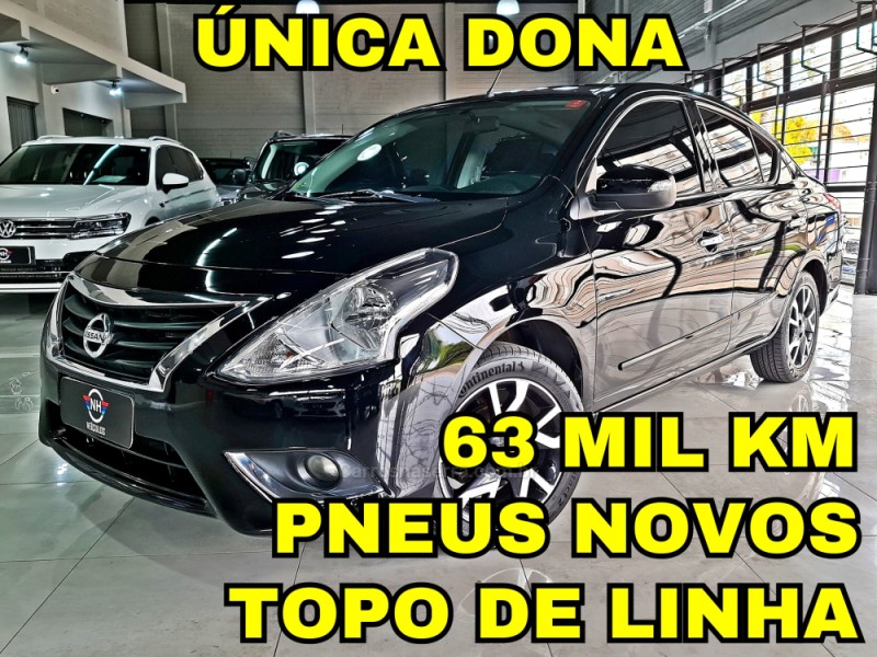 versa 1.6 16v flex unique 4p xtronic 2017 novo hamburgo