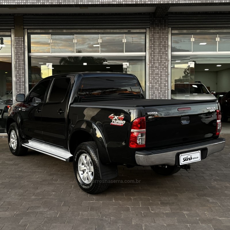 HILUX 3.0 SRV 4X4 CD 16V TURBO INTERCOOLER DIESEL 4P AUTOMÁTICO - 2011 - VACARIA