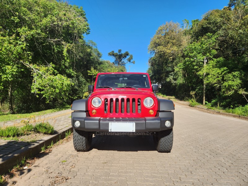 WRANGLER 3.8 SPORT 4X4 TETO RIGIDO V6 12V GASOLINA 2P AUTOMÁTICO - 2010 - NOVA PETRóPOLIS