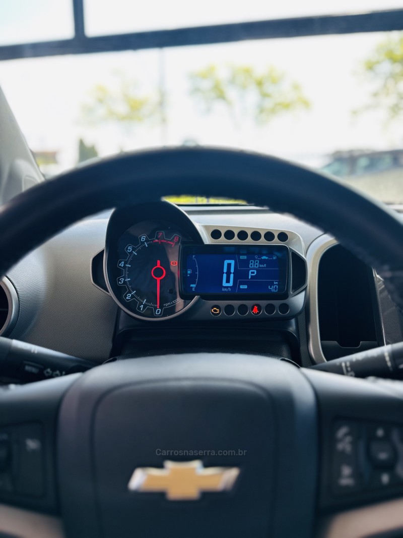 SONIC 1.6 LTZ 16V FLEX 4P AUTOMÁTICO - 2014 - CANELA