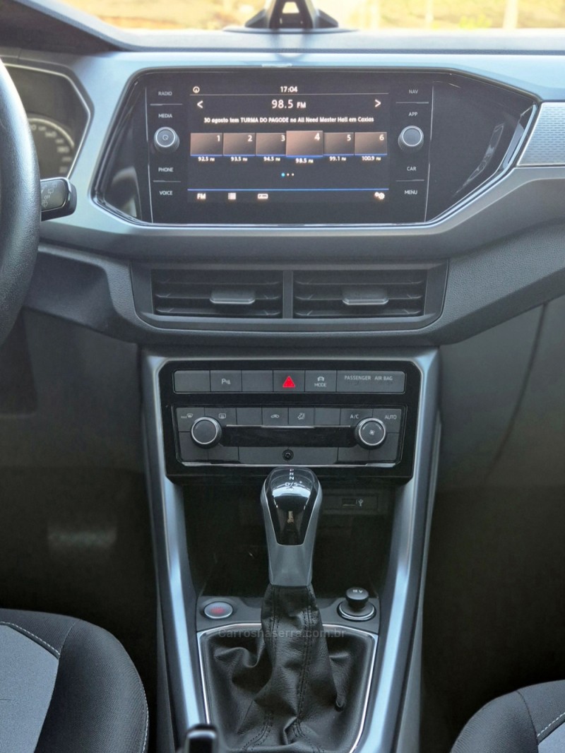 T-CROSS 1.0 COMFORTLINE TSI FLEX 4P AUTOMÁTICO - 2020 - CAXIAS DO SUL